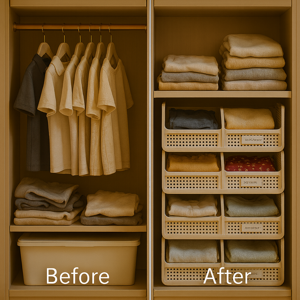 Foldable Stackable Storage